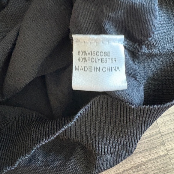 White Fox Boutique Beat goes on Cardigan Black XS Long Sleeve - Picture 9 of 9